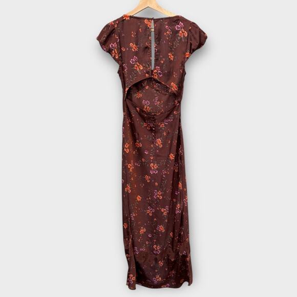Free People Butterfly Babe Cutout Maxi Dress Size Small - Picture 6 of 14